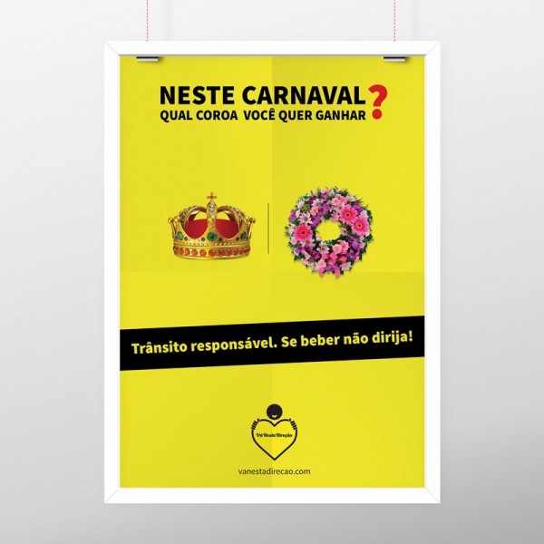 Cartaz Carnaval Vá Nesta Direção
